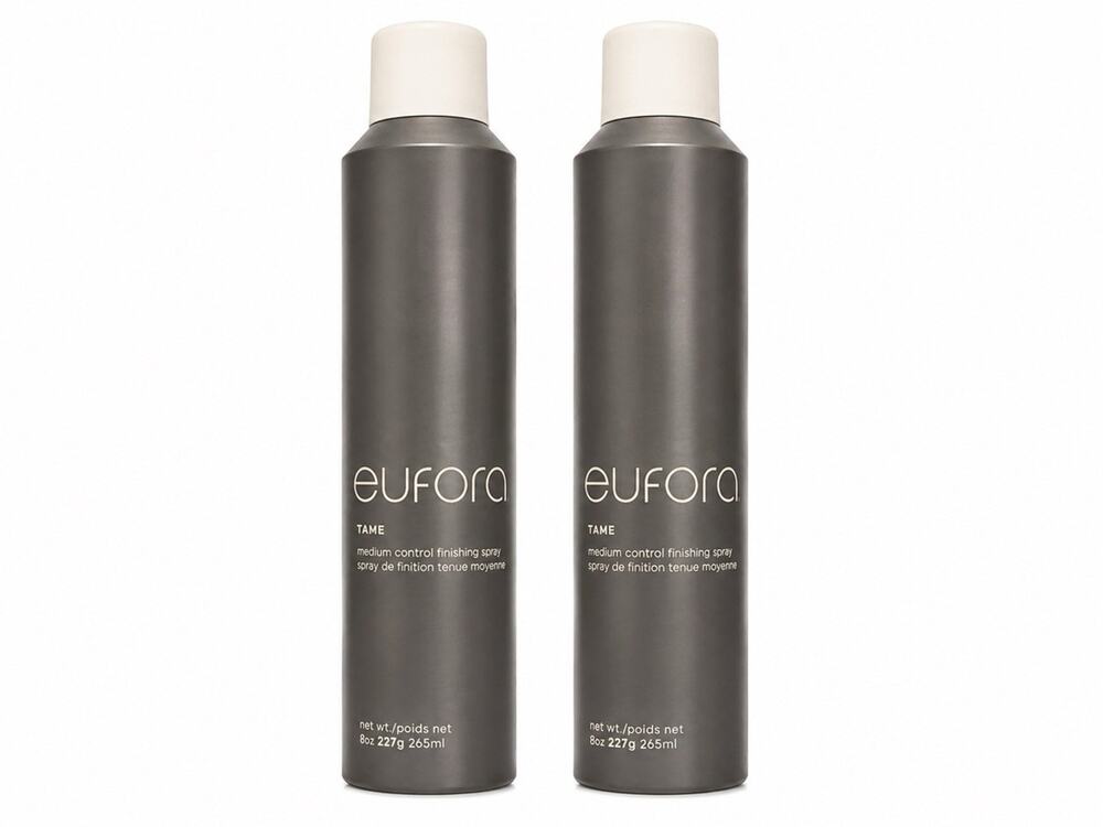 Eufora Tame Medium Control Finishing Spray 8 oz 2 Pack Hair Spray